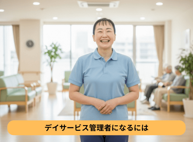 デイサービス管理者になるには