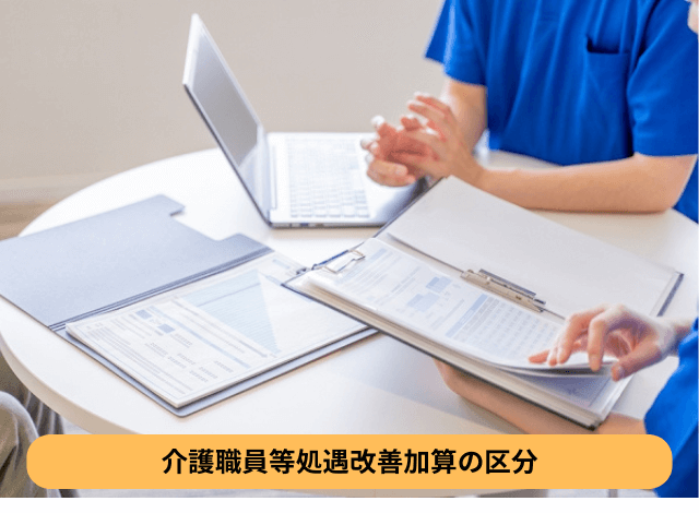 介護職員等処遇改善加算の区分