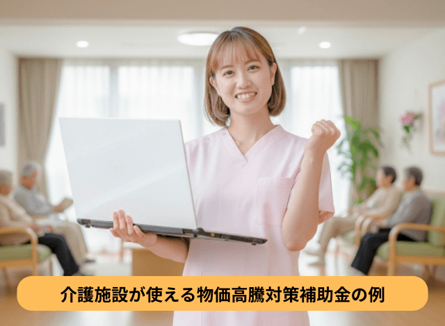介護施設が使える物価高騰対策補助金の例